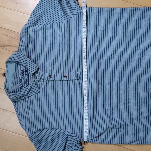 Grayers green striped polo L - Picture 4 of 5